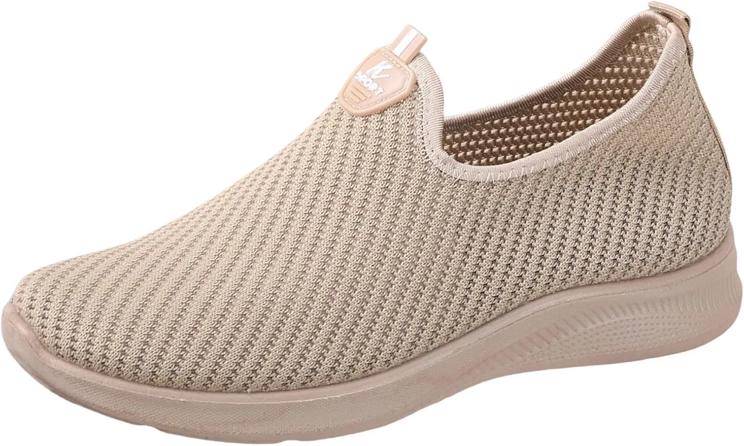 Lightweight Work Shoes for Men Comfortable Breathable Lightweight Tennis Shoe Hook and Loop Orthopedic Sneakers