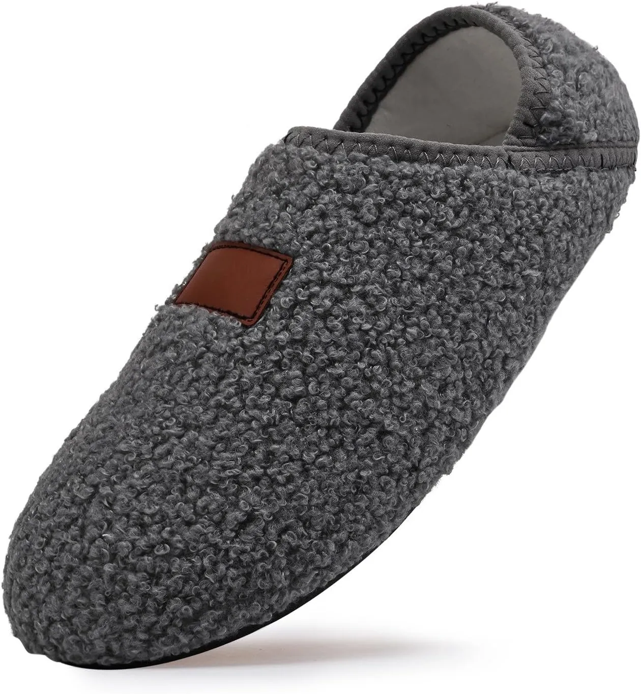 Loafers for Women Indoor Cotton Bag Heels Socks Shoes Soft Soled Home Warm Furry Shoes Yoga Dancing Slip On