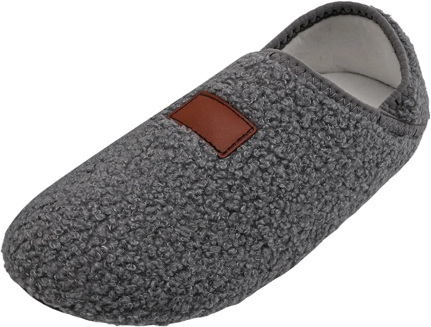 Loafers for Women Indoor Cotton Bag Heels Socks Shoes Soft Soled Home Warm Furry Shoes Yoga Dancing Slip On