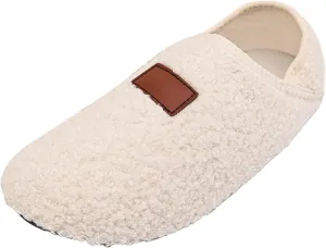 Loafers for Women Indoor Cotton Bag Heels Socks Shoes Soft Soled Home Warm Furry Shoes Yoga Dancing Slip On