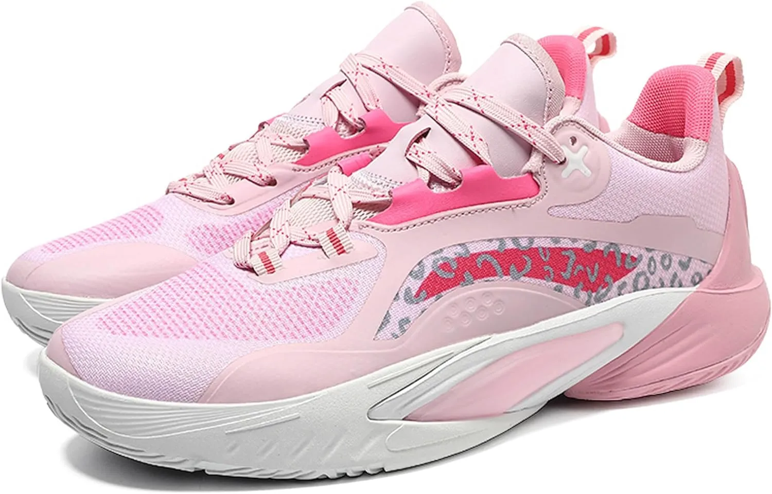 Men Women Lace Up Fashion Lightweight Casual Basketball Shoes Skateboarding Shoes