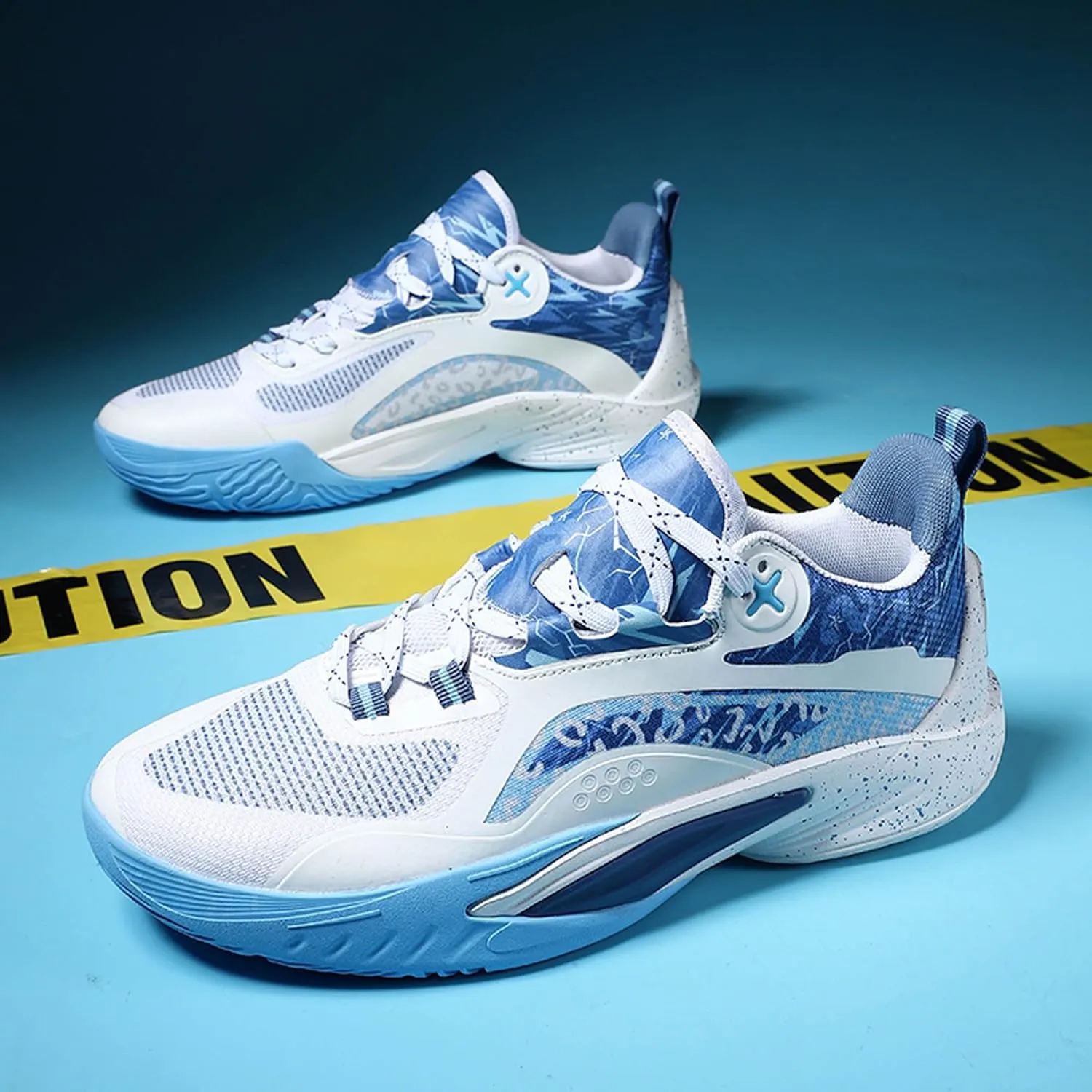 Men Women Lace Up Fashion Lightweight Casual Basketball Shoes Skateboarding Shoes