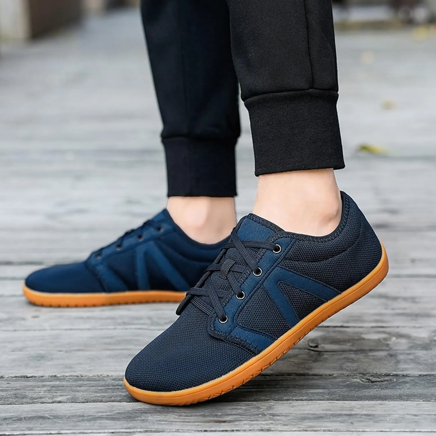 Men's Arch Support Insole Shoes Slip on Lightweight Breathable Fashion Sneaker Lightweight Elderly Slip on Shoes