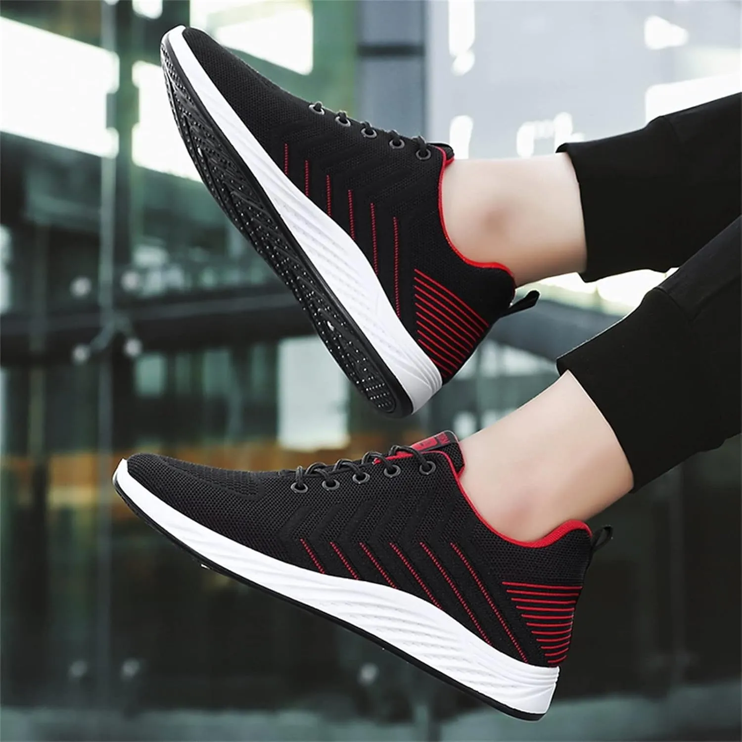 Men's Athletic Running Shoes Lightweight Sport Gym Jogging Walking Sneaker Fashion Lightweight Sneakers for Men