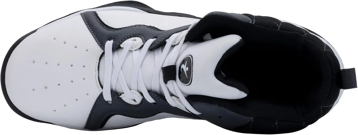 Men's Basketball Shoe High-Top Athletic Running Sneakers Outdoor Trainers Non-Slip Lightweight Cushioning Workout Sport Shoes US 7-13