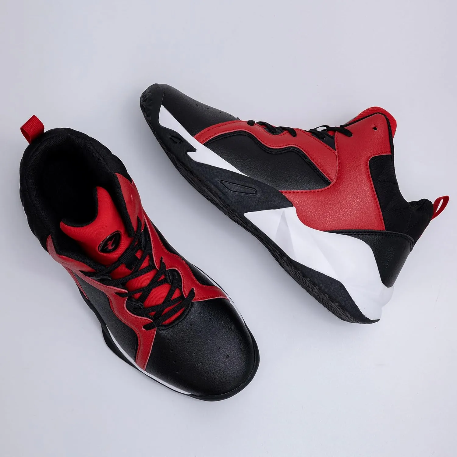 Men's Basketball Shoe High-Top Athletic Running Sneakers Outdoor Trainers Non-Slip Lightweight Cushioning Workout Sport Shoes US 7-13