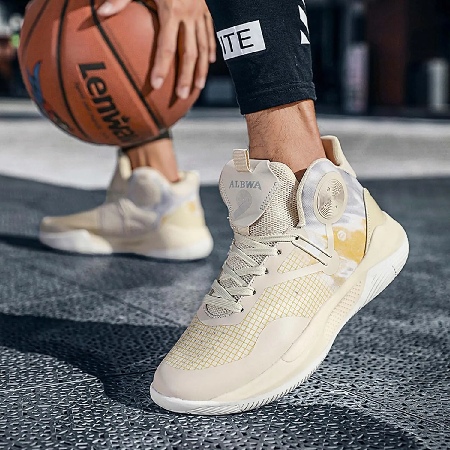 Men's Basketball Shoes Teenagers Street Fighting Basketball Sneakers Women's Fashion Training Running Shoes Comfortable Lightweight Casual Sports Walking Shoes