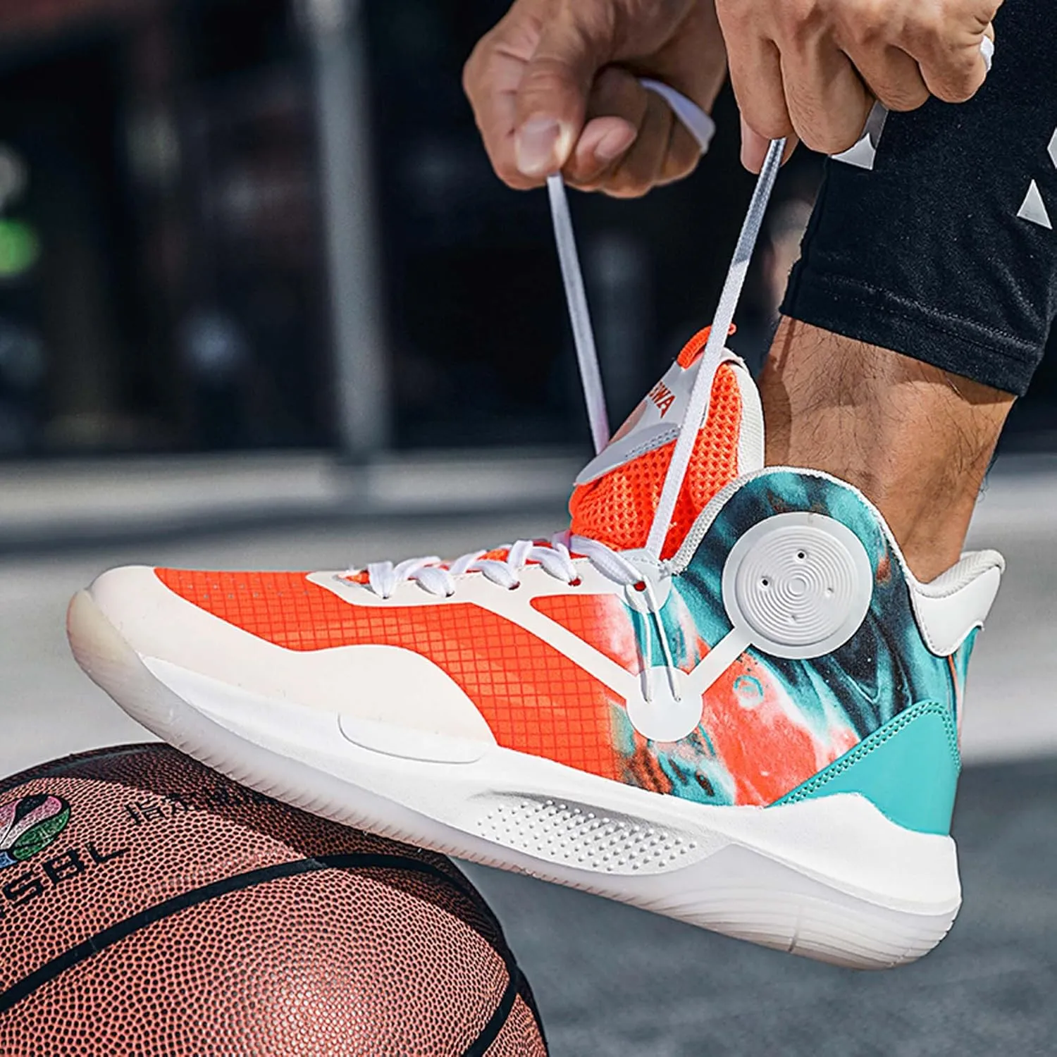 Men's Basketball Shoes Teenagers Street Fighting Basketball Sneakers Women's Fashion Training Running Shoes Comfortable Lightweight Casual Sports Walking Shoes