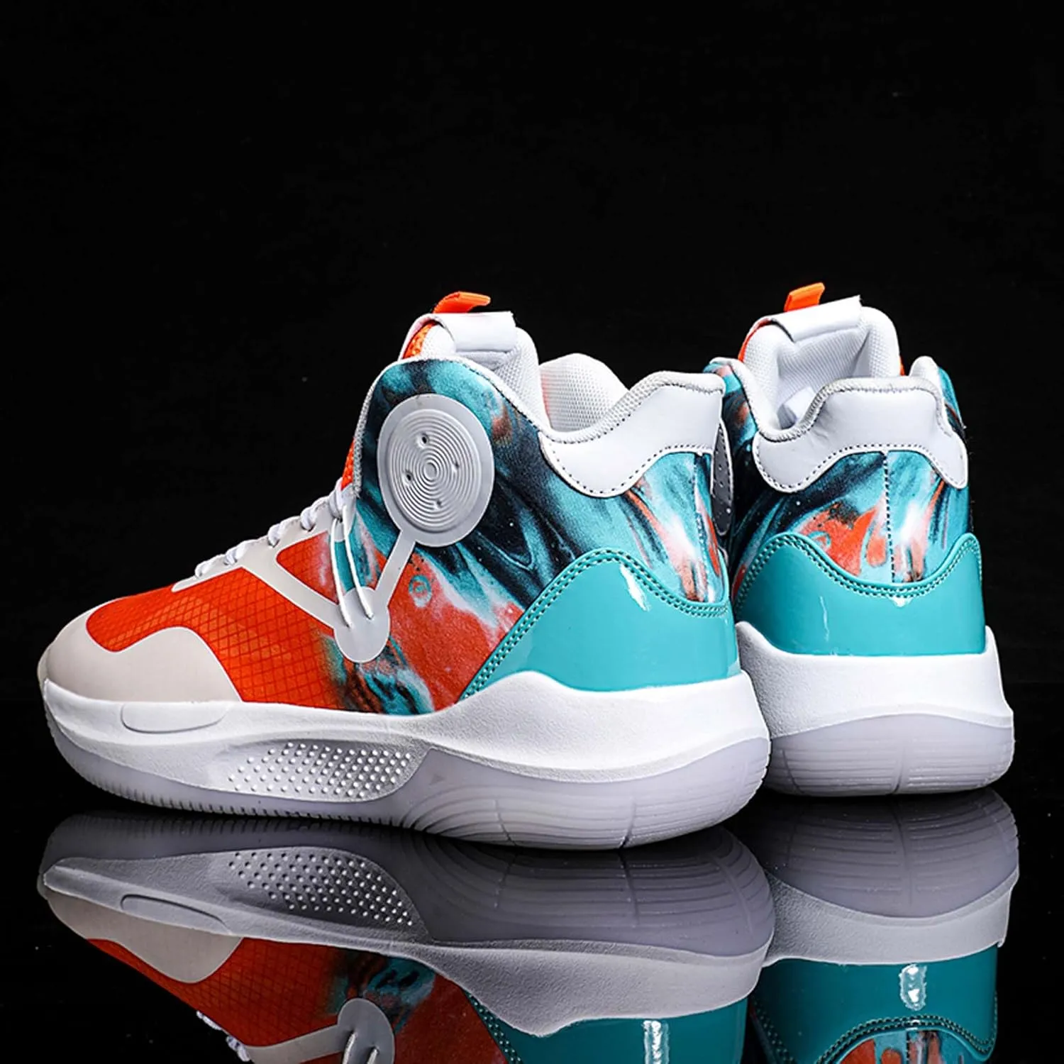 Men's Basketball Shoes Teenagers Street Fighting Basketball Sneakers Women's Fashion Training Running Shoes Comfortable Lightweight Casual Sports Walking Shoes