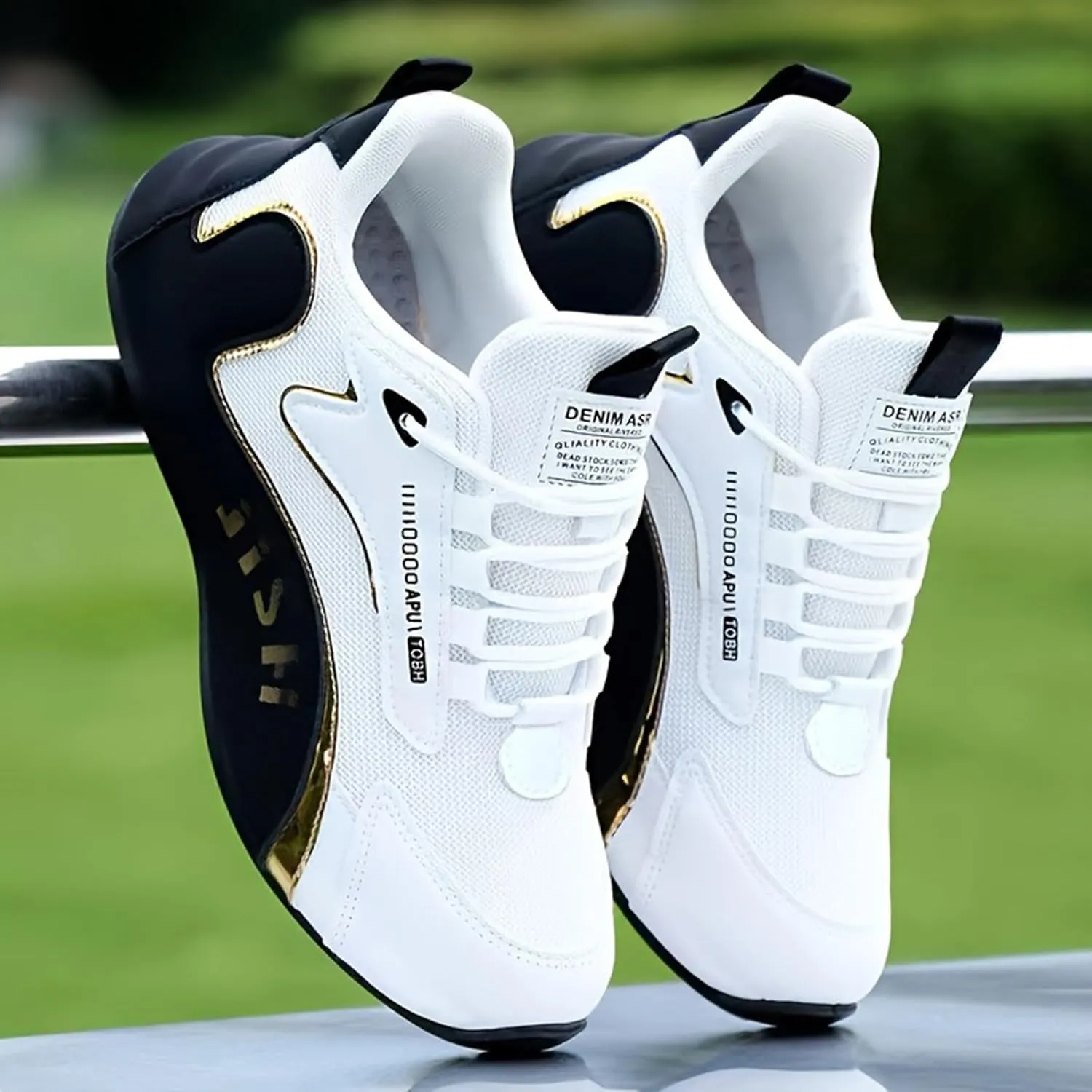 Men's Casual New Shoes White Fashionable Sports Shoes Leather for Men Sports Canvas Shies Sneaker