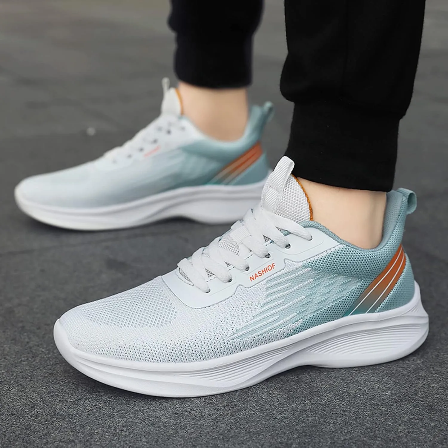 Men's Classic Casual Jogging Sneakers Comfortable Lightweight Casual Walking Shoe Lightweight Minimalist Shoes