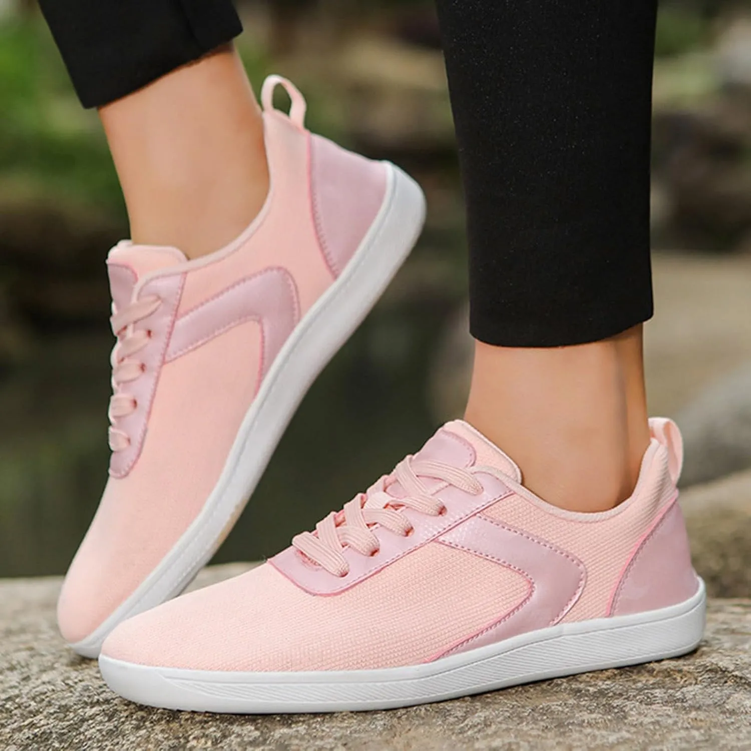 Men's Comfortable Canvas Shoes Lightweight Breathable Walking Shoe Gym Tennis Lightweight Elderly Slip on Shoes
