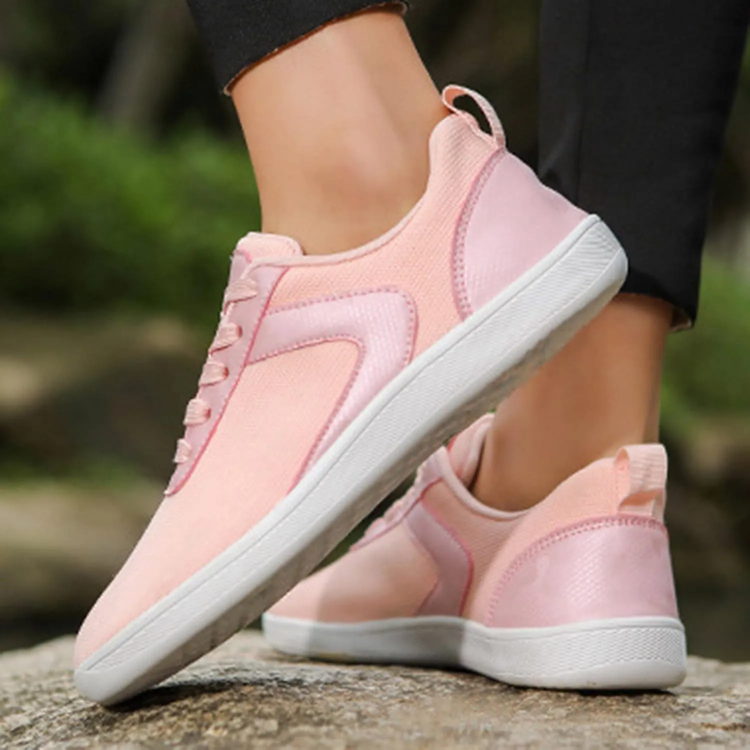 Men's Comfortable Canvas Shoes Lightweight Breathable Walking Shoe Gym Tennis Lightweight Elderly Slip on Shoes