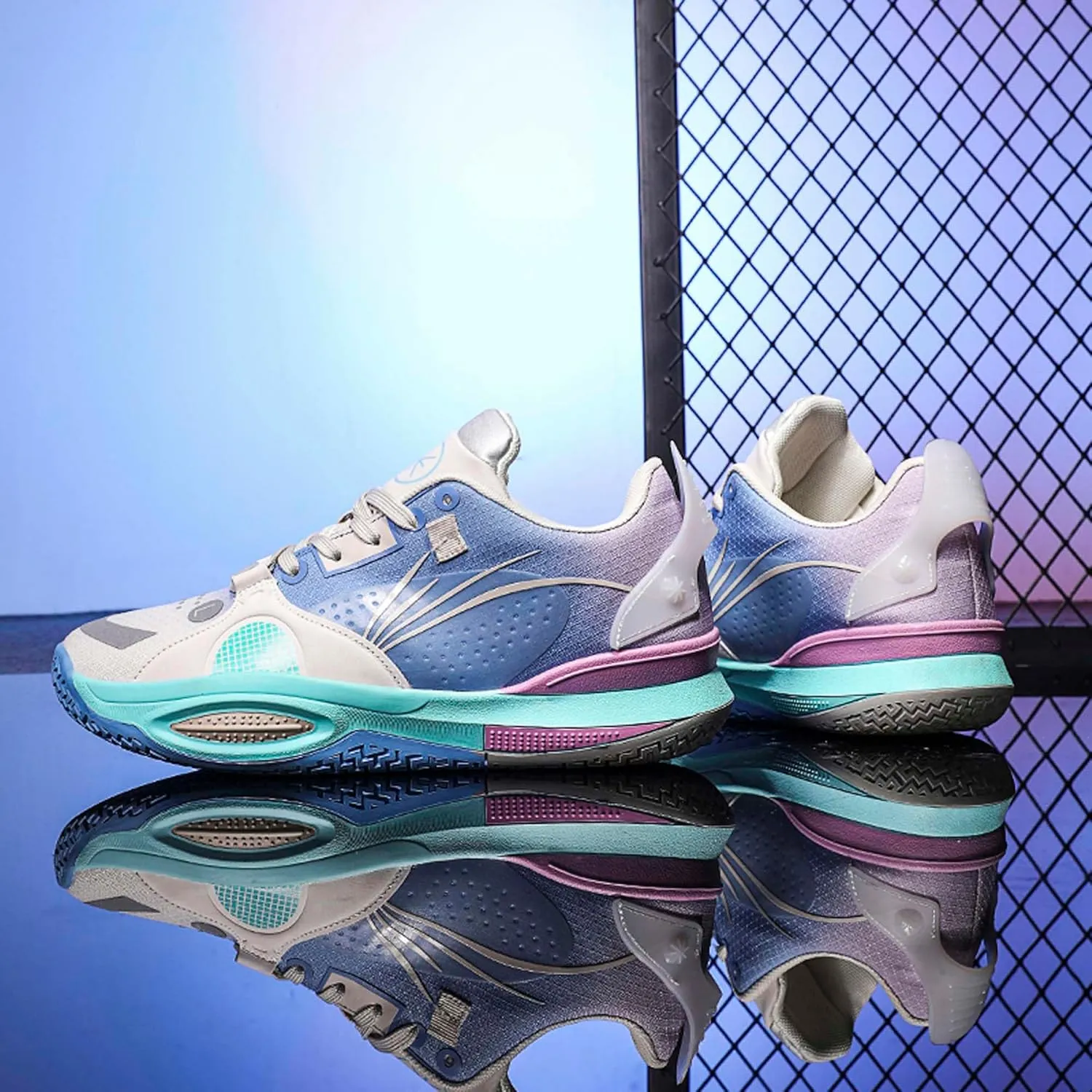 Men's Fashion Basketball Shoes Lightweight Sneakers Non-Slip Training Running Shoes Outdoor Casual Walking Sneakers Breathable Lightweight Tennis Shoes