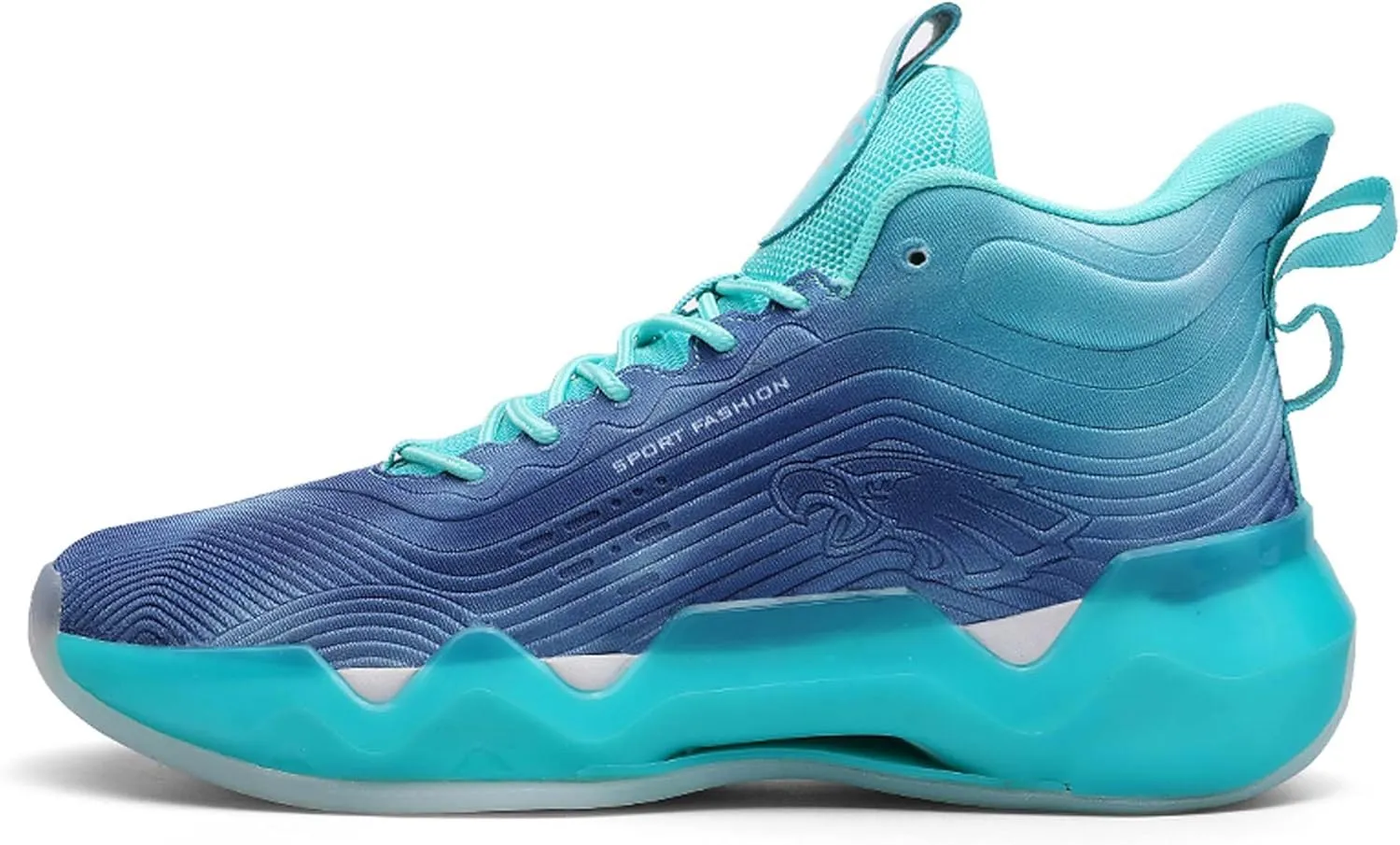 Men's Fashion Breathable Basketball Shoes Lightweight Anti-Slip Sneakers Wear-Resistant Rebound Running Shoes Personalized Casual Sports Basketball Women's Shoes