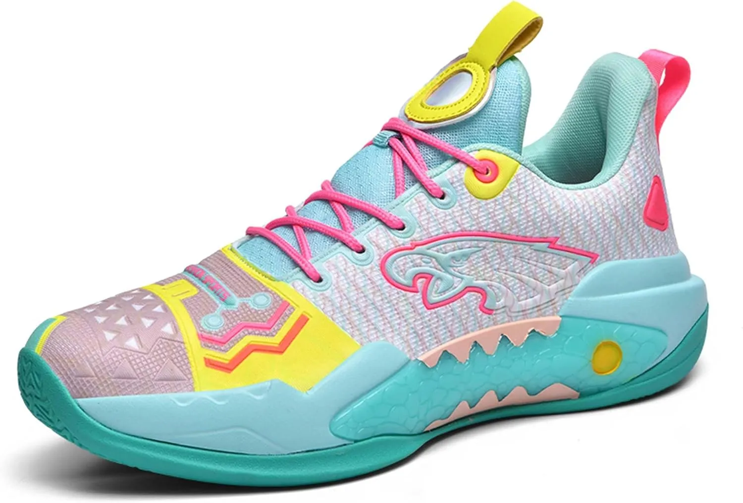 Men's High Top Training Basketball Shoes Breathable Mesh Sports Running Shoes Women's Outdoor Casual Walking Workout Fitness Tennis Shoes