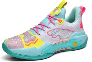 Men's High Top Training Basketball Shoes Breathable Mesh Sports Running Shoes Women's Outdoor Casual Walking Workout Fitness Tennis Shoes