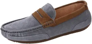 Mens Leather Dress Casual Shoes for Men Classic Loafers Business Shoes
