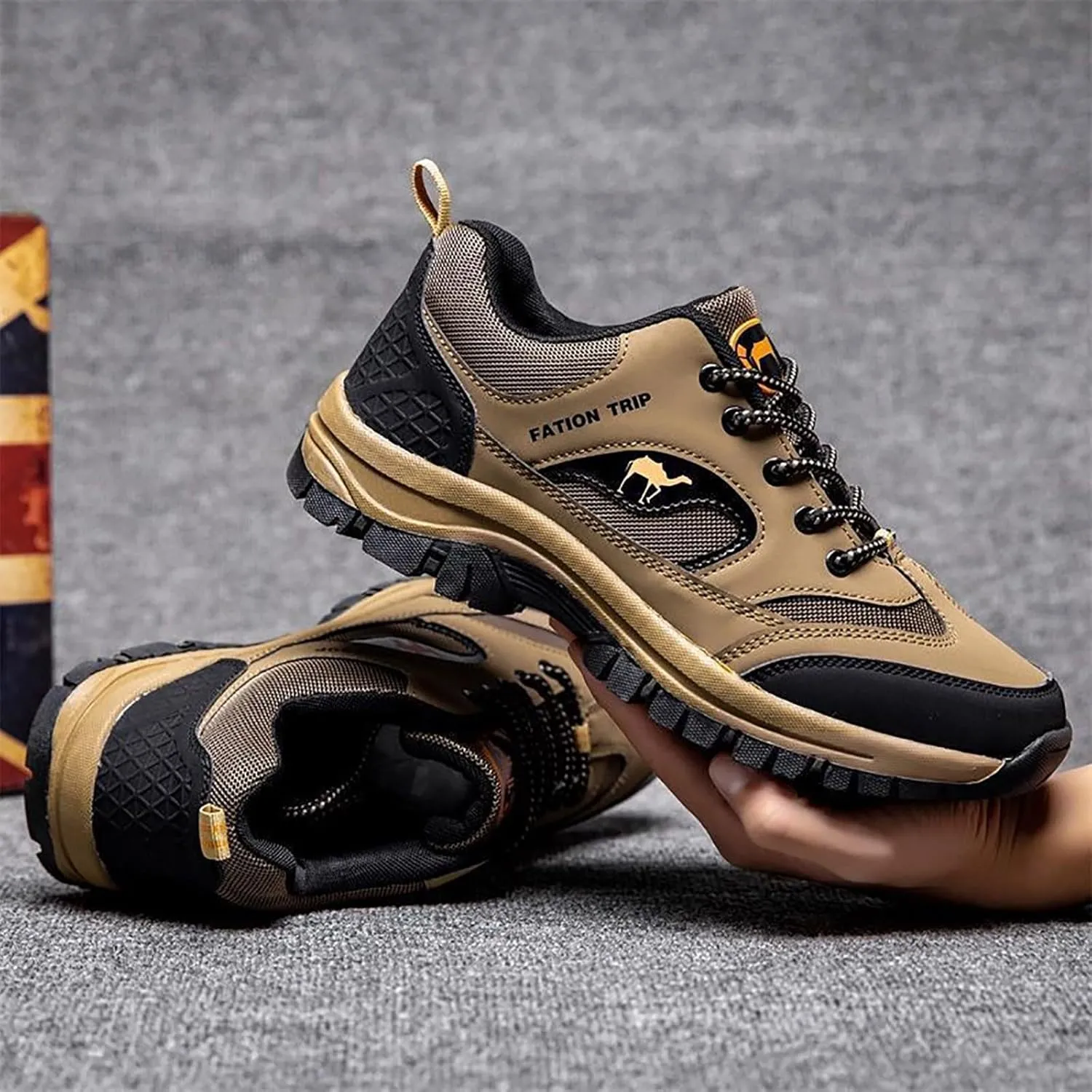 Men's Lightweight Cushion Sneakers Comfortable Lightweight Casual Walking Shoe Lightweight Work Shoes for Men