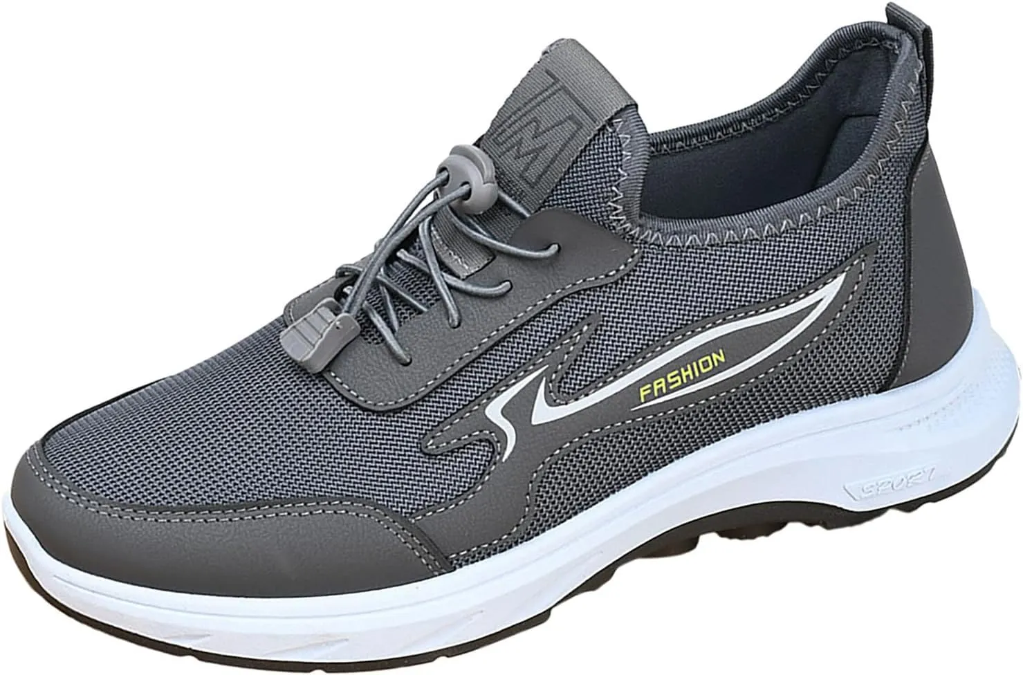 Men's Lightweight Cushion Sneakers Lace Up Lightweight Breathable Fashion Sneaker Men's Business Casual Shoes