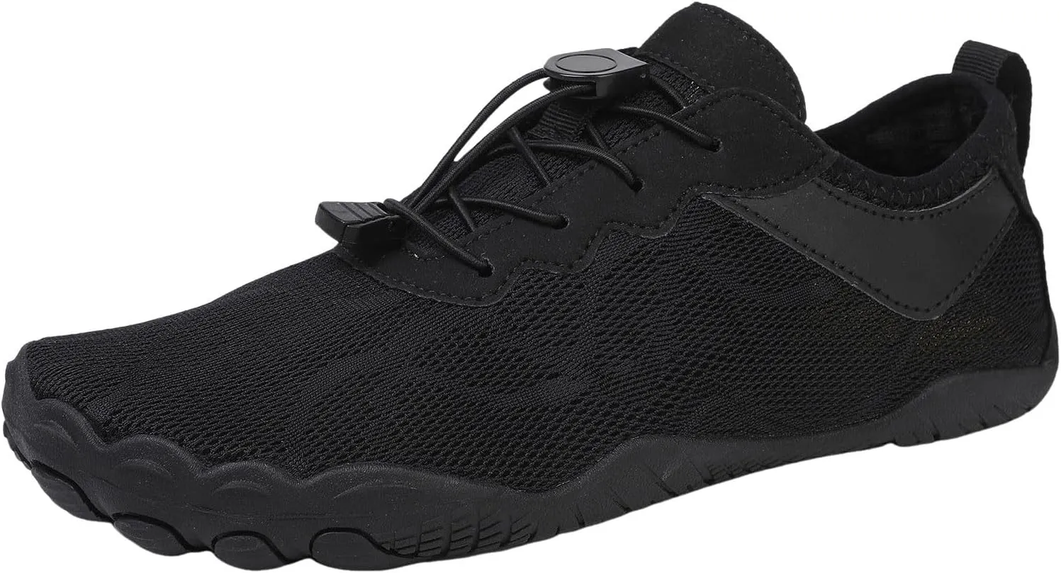Men's Lightweight Non Slip Barefoot Shoes Breathable Comfort Walking Shoe Fashion Lightweight Sneakers for Men