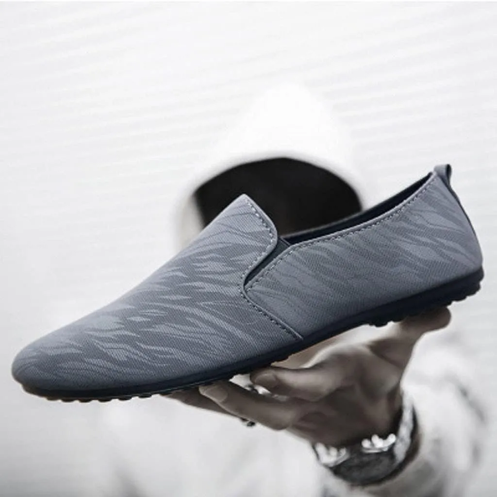 Men's Lightweight Non Slip Barefoot Shoes Slip On Lightweight Breathable Fashion Sneaker Non Slip Walking Shoes