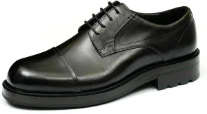 Mens Oxfords Formal Dress Derby Shoes Genunie Leather Cap Toe Modern Suit Shoes Fashion Prom Wedding Tuxedo Business Casual Lightweight Comfortable Shoes for Men