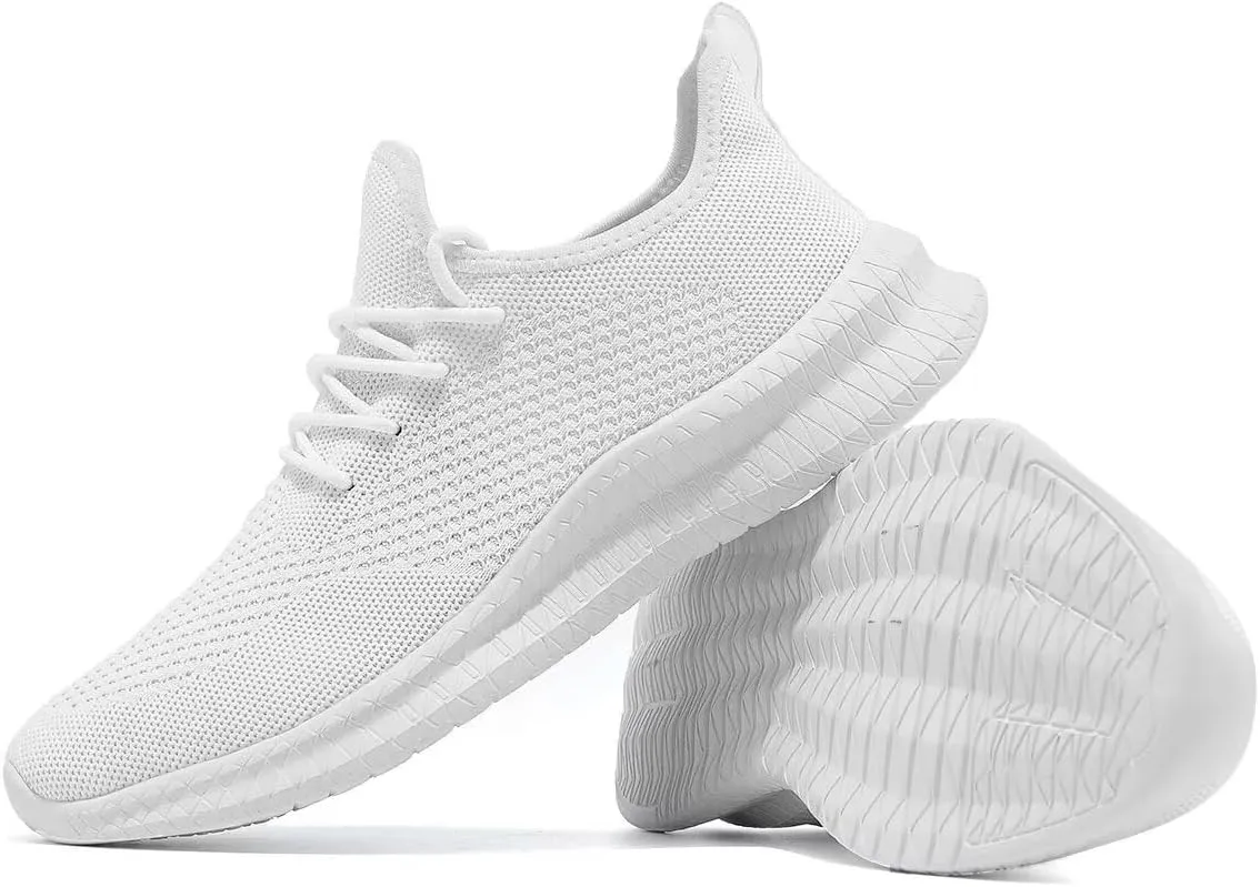 Men's Running Shoes Lightweight Breathable Comfortable Walking Shoes Casual Fashion Sneakers Mesh Workout Shoes