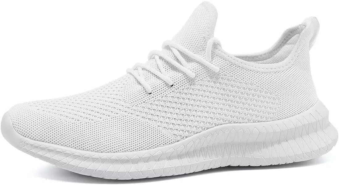 Men's Running Shoes Lightweight Breathable Comfortable Walking Shoes Casual Fashion Sneakers Mesh Workout Shoes