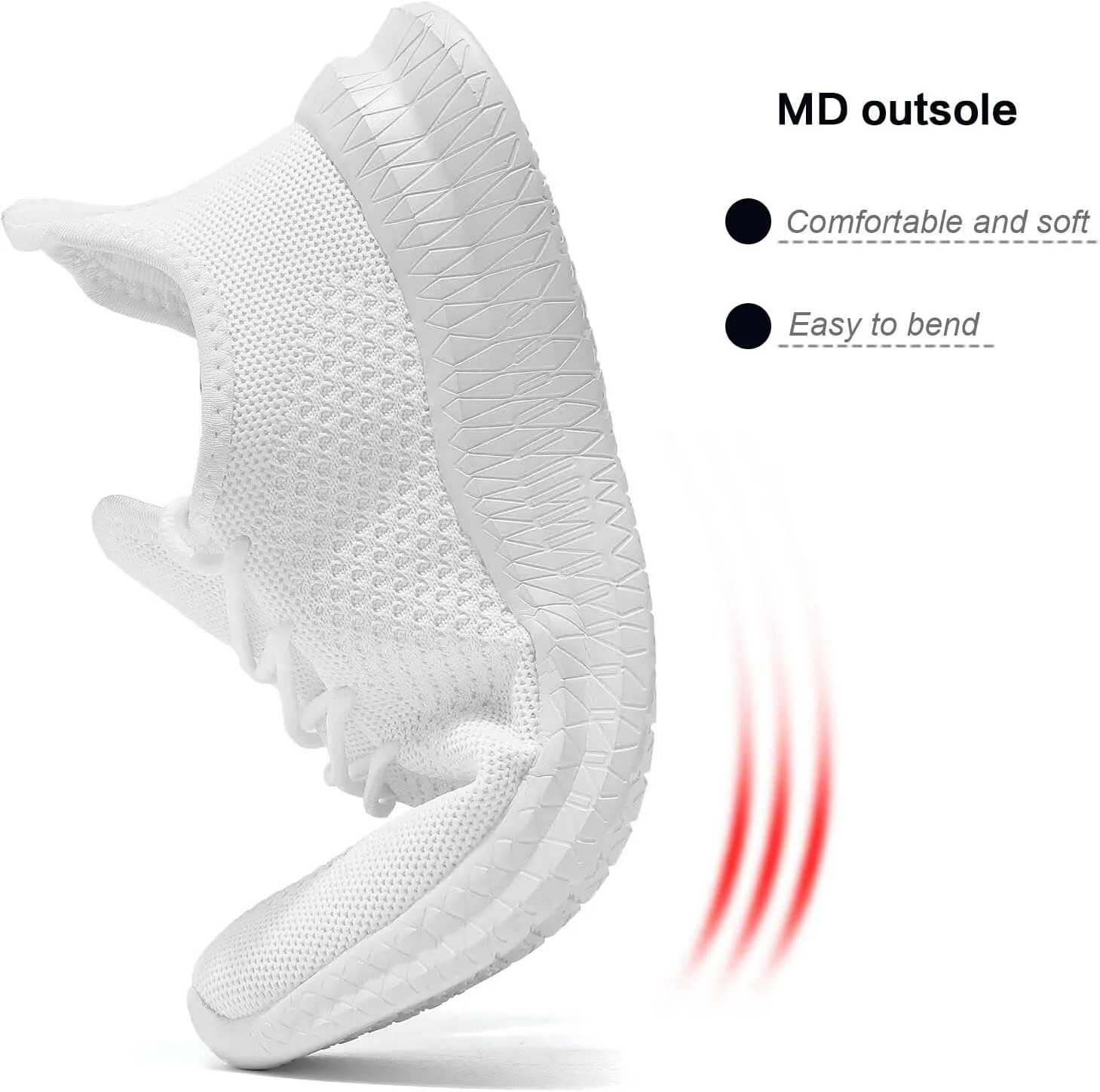 Men's Running Shoes Lightweight Breathable Comfortable Walking Shoes Casual Fashion Sneakers Mesh Workout Shoes