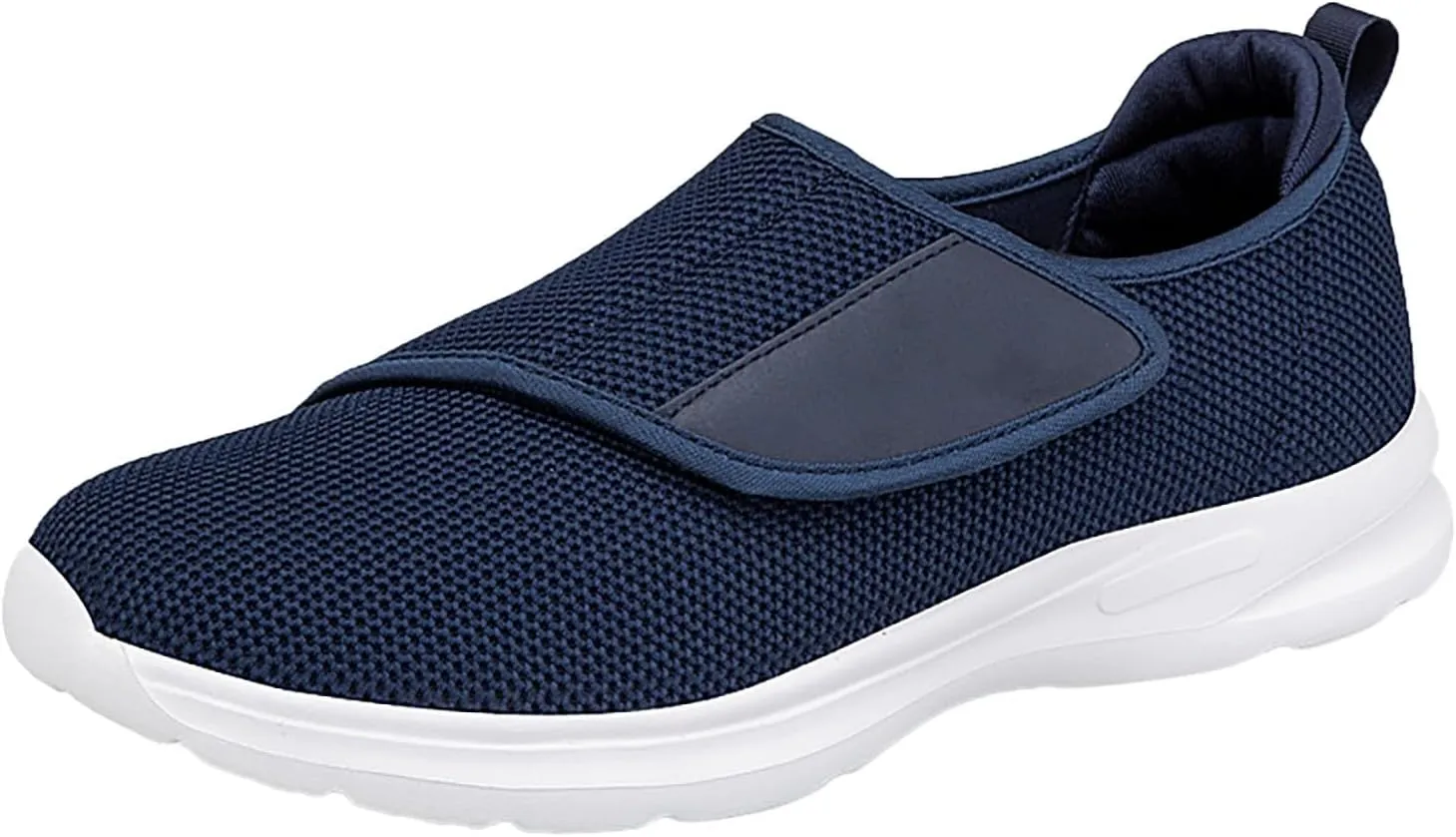 Men's Stylish Lightweight Sneakers Lightweight Breathable Slip on Running Shoe Convenient Elderly Slip on Shoes