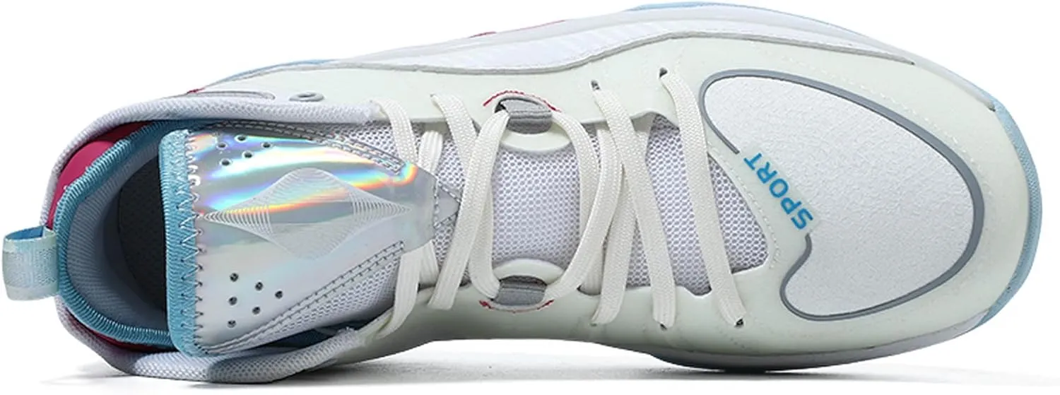 Men's Women's Fashionable Fluorescent Lightweight Casual Basketball Shoes Skateboarding Shoes