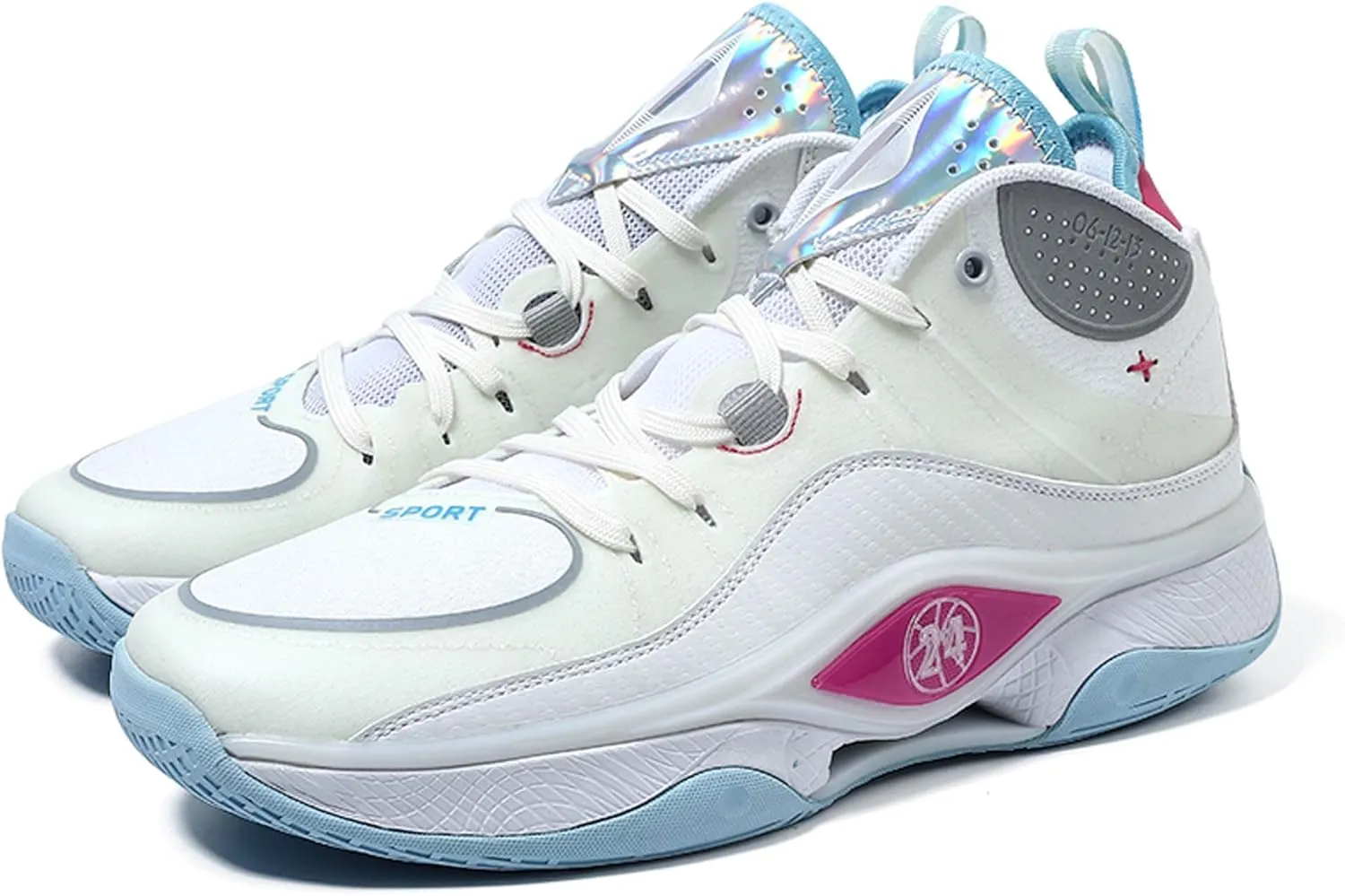 Men's Women's Fashionable Fluorescent Lightweight Casual Basketball Shoes Skateboarding Shoes