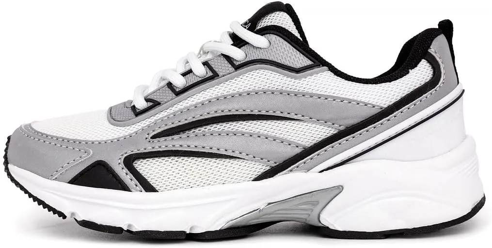 Nautica Kids Boys & Girls Athletic Sneakers - Chunky Cushion Heel Running & Hiking Shoes (Lace-Up/Bungee Slip-On) (Big Kid/Little Kid/Toddler)