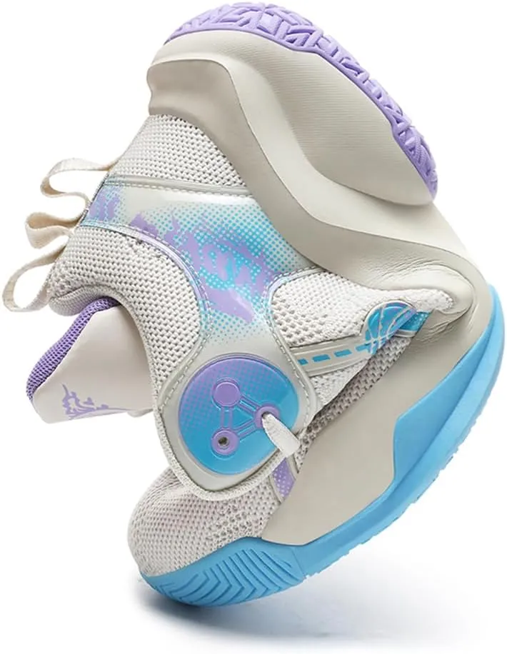 New Men's Fashion High Top Anti-Slip Cushioning Basketball Shoes Fashion Running Sneakers Light Training Athletic Shoes