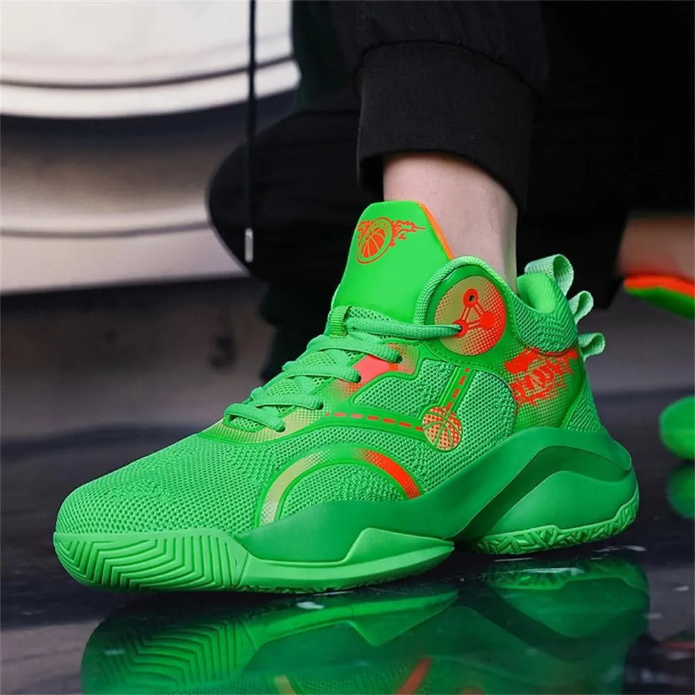 New Men's Fashion High Top Anti-Slip Cushioning Basketball Shoes Fashion Running Sneakers Light Training Athletic Shoes