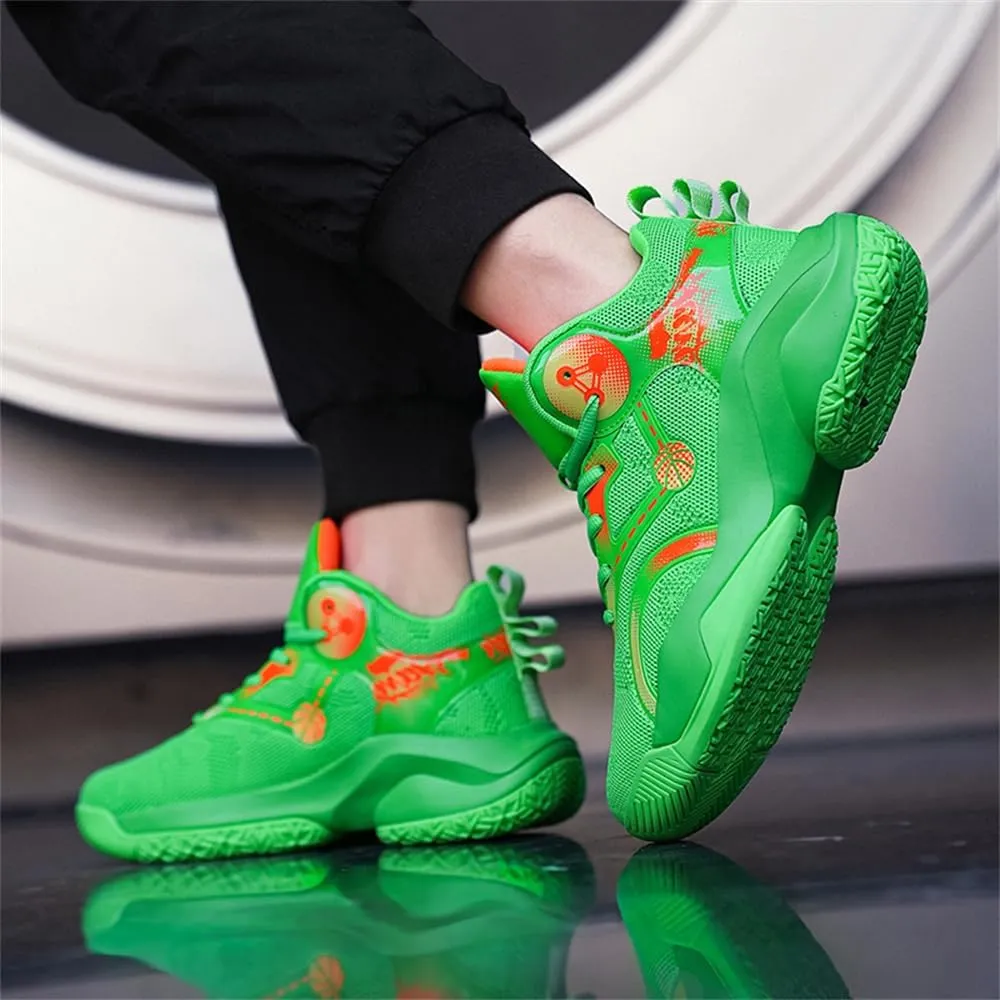 New Men's Fashion High Top Anti-Slip Cushioning Basketball Shoes Fashion Running Sneakers Light Training Athletic Shoes