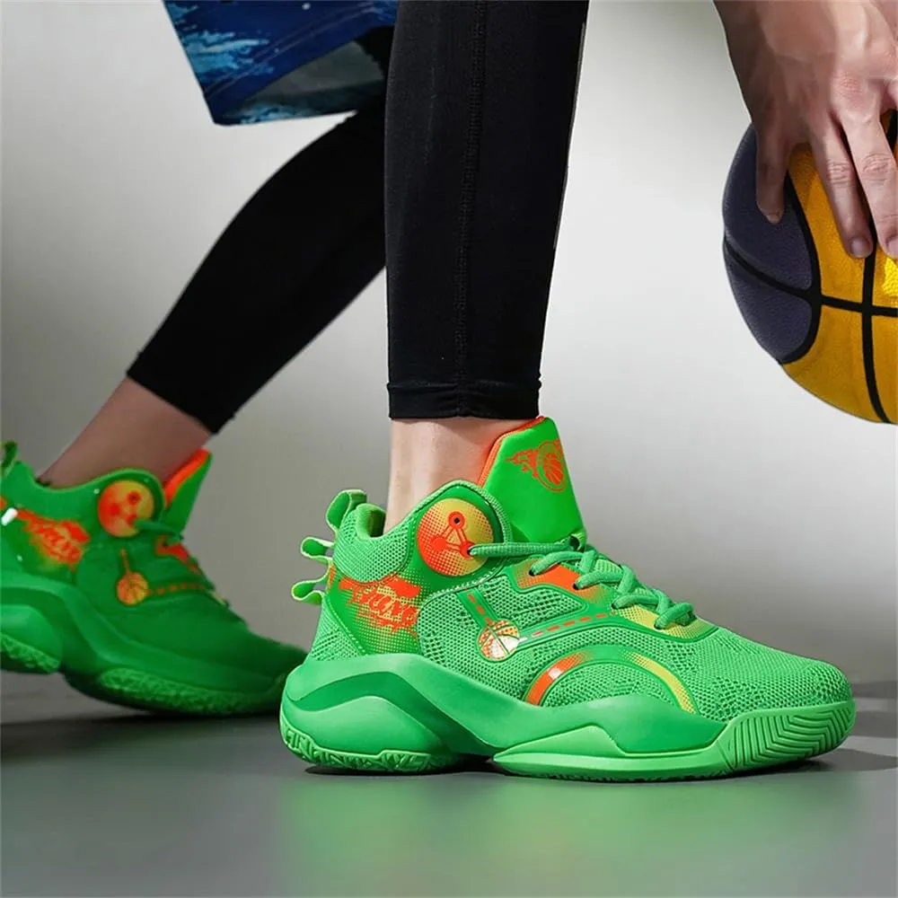 New Men's Fashion High Top Anti-Slip Cushioning Basketball Shoes Fashion Running Sneakers Light Training Athletic Shoes