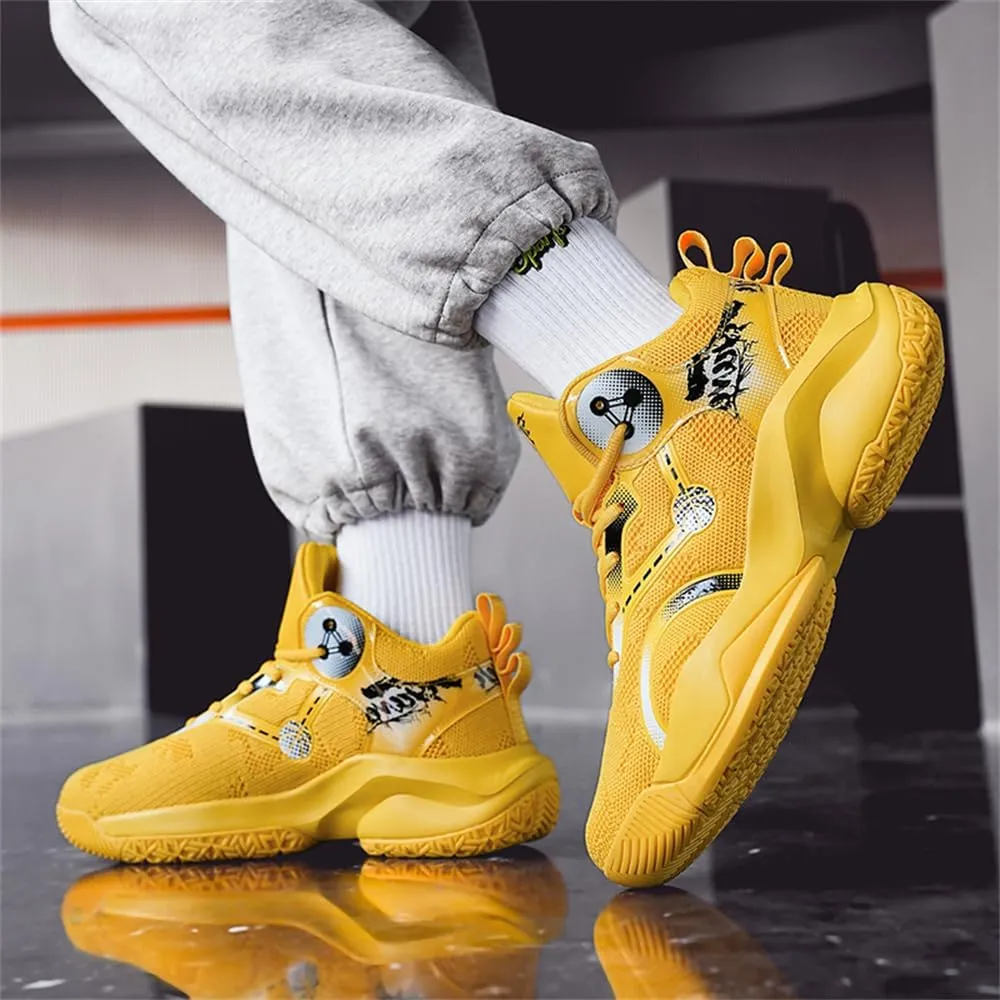 New Men's Fashion High Top Anti-Slip Cushioning Basketball Shoes Fashion Running Sneakers Light Training Athletic Shoes