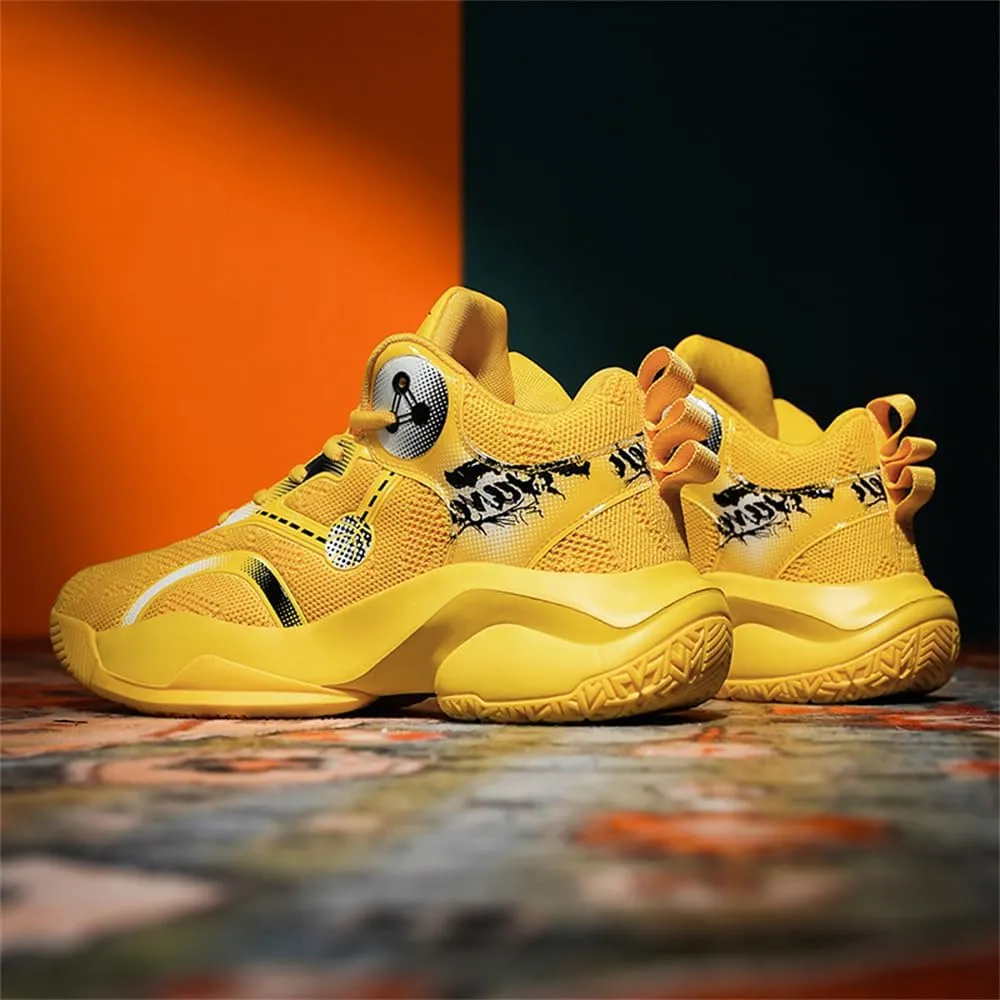 New Men's Fashion High Top Anti-Slip Cushioning Basketball Shoes Fashion Running Sneakers Light Training Athletic Shoes