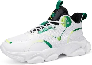 New Men's Fashion High Top Basketball Shoes Fashion Running Sneakers Non Slip Training Athletic Shoes