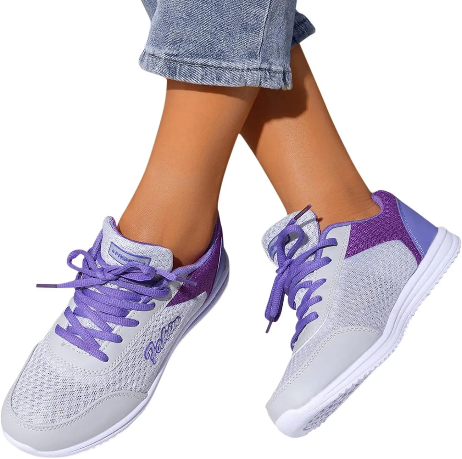Plantar Fasciitis Shoes Women Dress Slip On Shoes Women Wide Toe Nurse Working Shoes for Women Running Shoes for Women with Plantar Fasciitis Tenis De Trabajo para Mujer Antideslizantes para Hombre