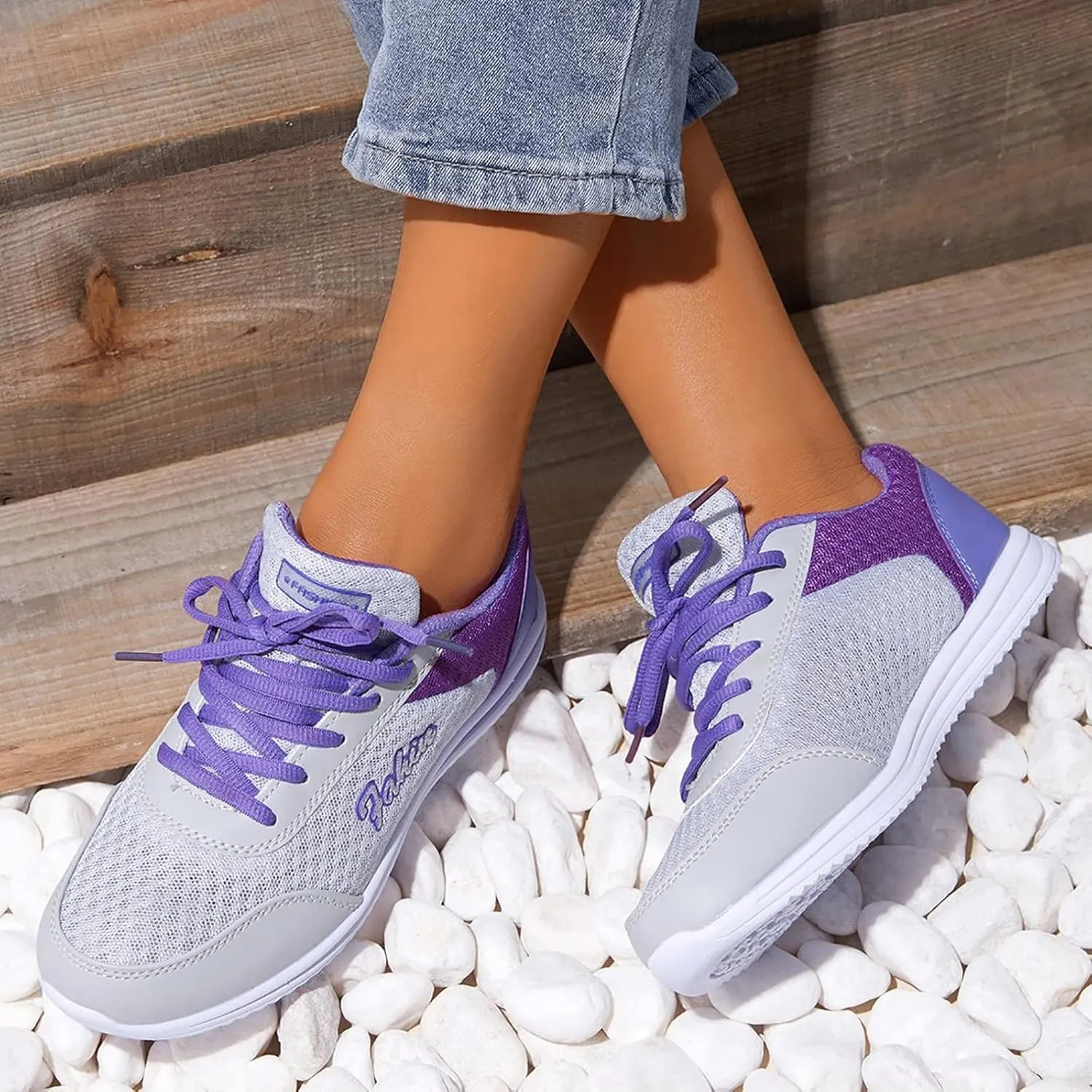 Plantar Fasciitis Shoes Women Dress Slip On Shoes Women Wide Toe Nurse Working Shoes for Women Running Shoes for Women with Plantar Fasciitis Tenis De Trabajo para Mujer Antideslizantes para Hombre