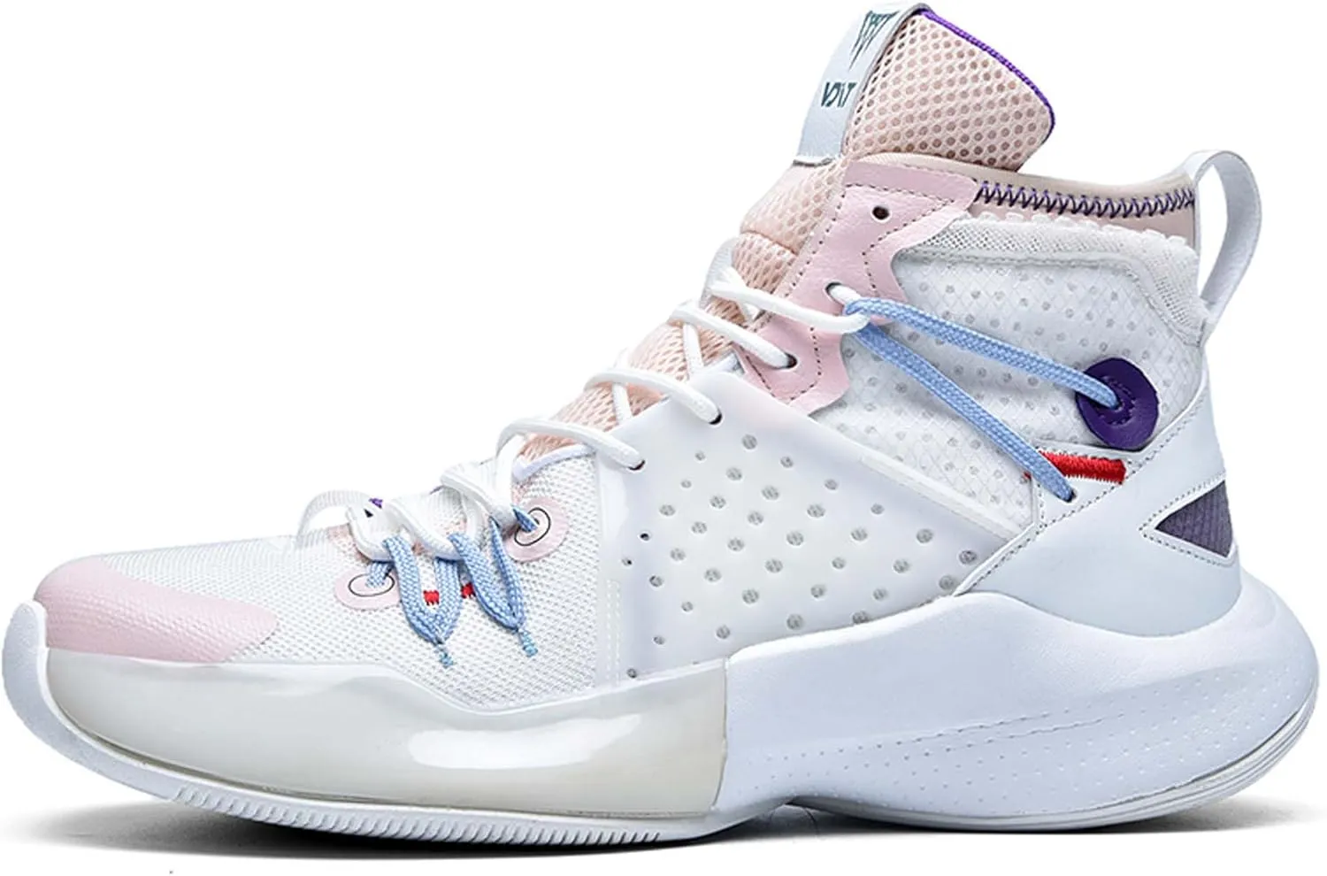 Professional High Top Basketball Shoes Men's Fashion Anti Slip High Top Sneakers Combat Basketball Sneakers Outdoor Casual Walking Breathable Training Running Shoes