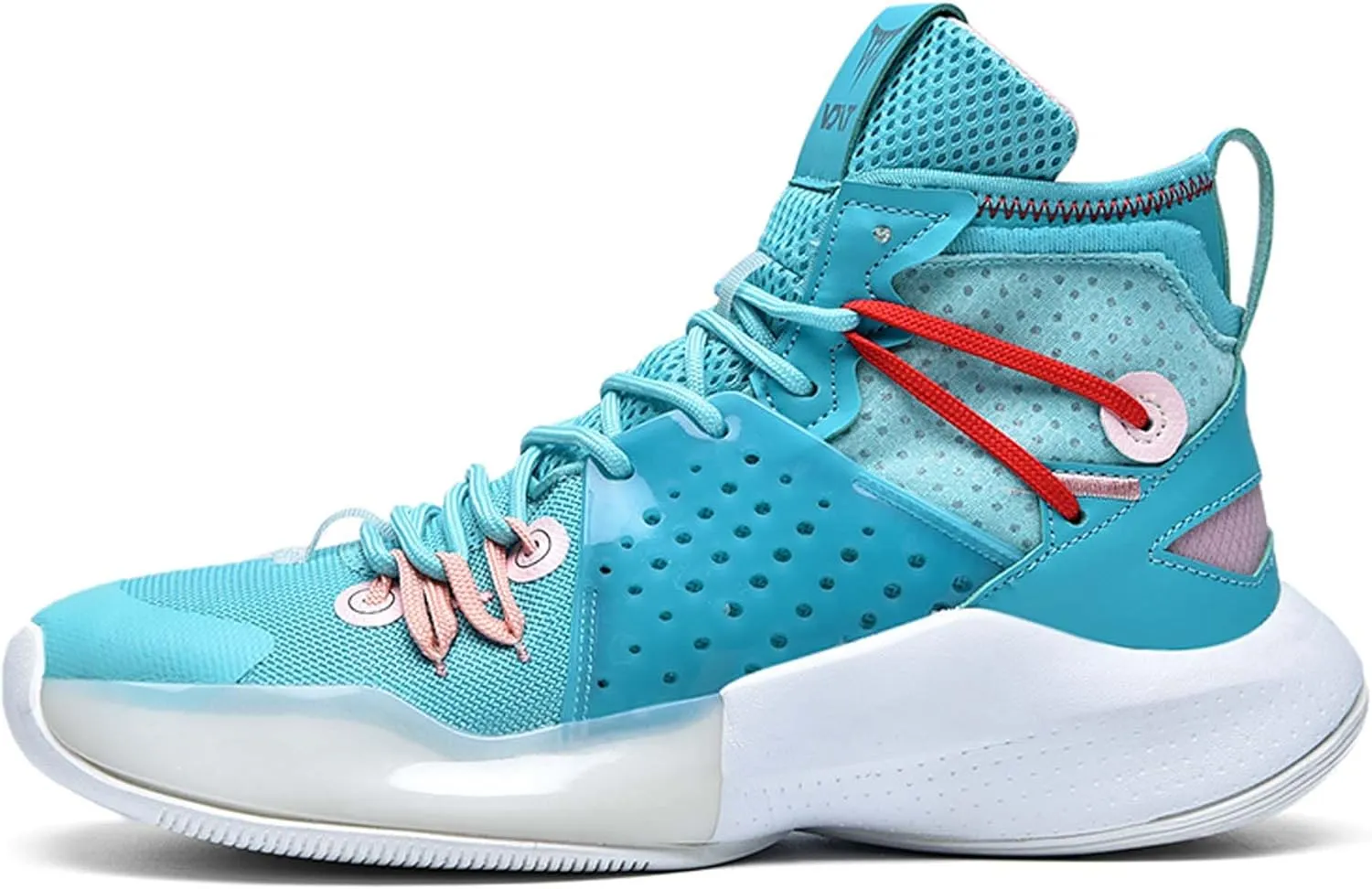 Professional High Top Basketball Shoes Men's Fashion Anti Slip High Top Sneakers Combat Basketball Sneakers Outdoor Casual Walking Breathable Training Running Shoes