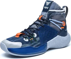 Professional High Top Basketball Shoes Men's Fashion Anti Slip High Top Sneakers Combat Basketball Sneakers Outdoor Casual Walking Breathable Training Running Shoes