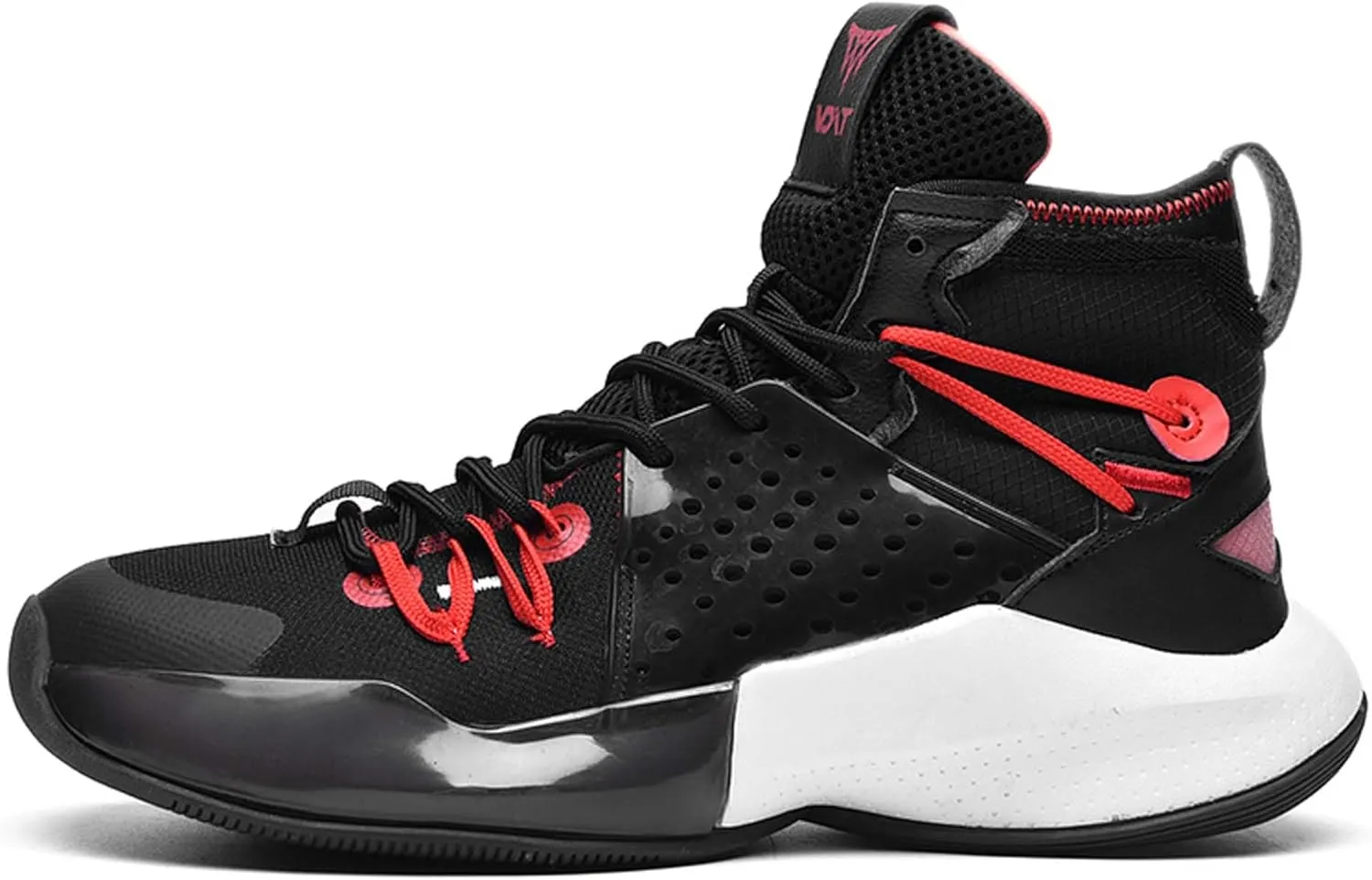 Professional High Top Basketball Shoes Men's Fashion Anti Slip High Top Sneakers Combat Basketball Sneakers Outdoor Casual Walking Breathable Training Running Shoes