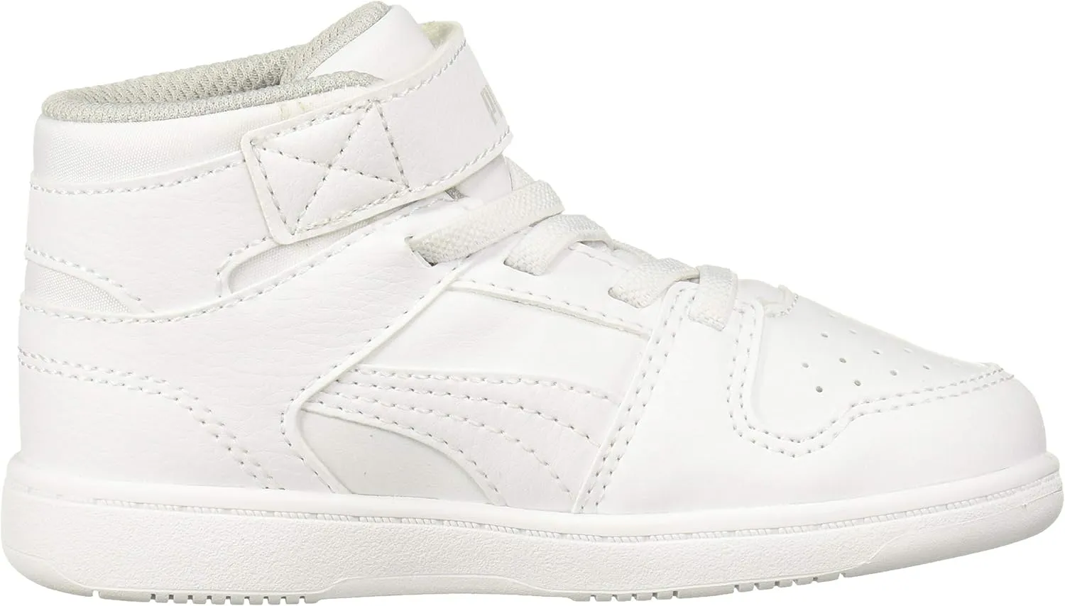 PUMA Unisex-Child Rebound Layup Synthetic Leather Hook and Loop Sneaker