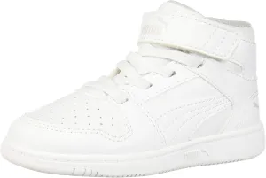PUMA Unisex-Child Rebound Layup Synthetic Leather Hook and Loop Sneaker