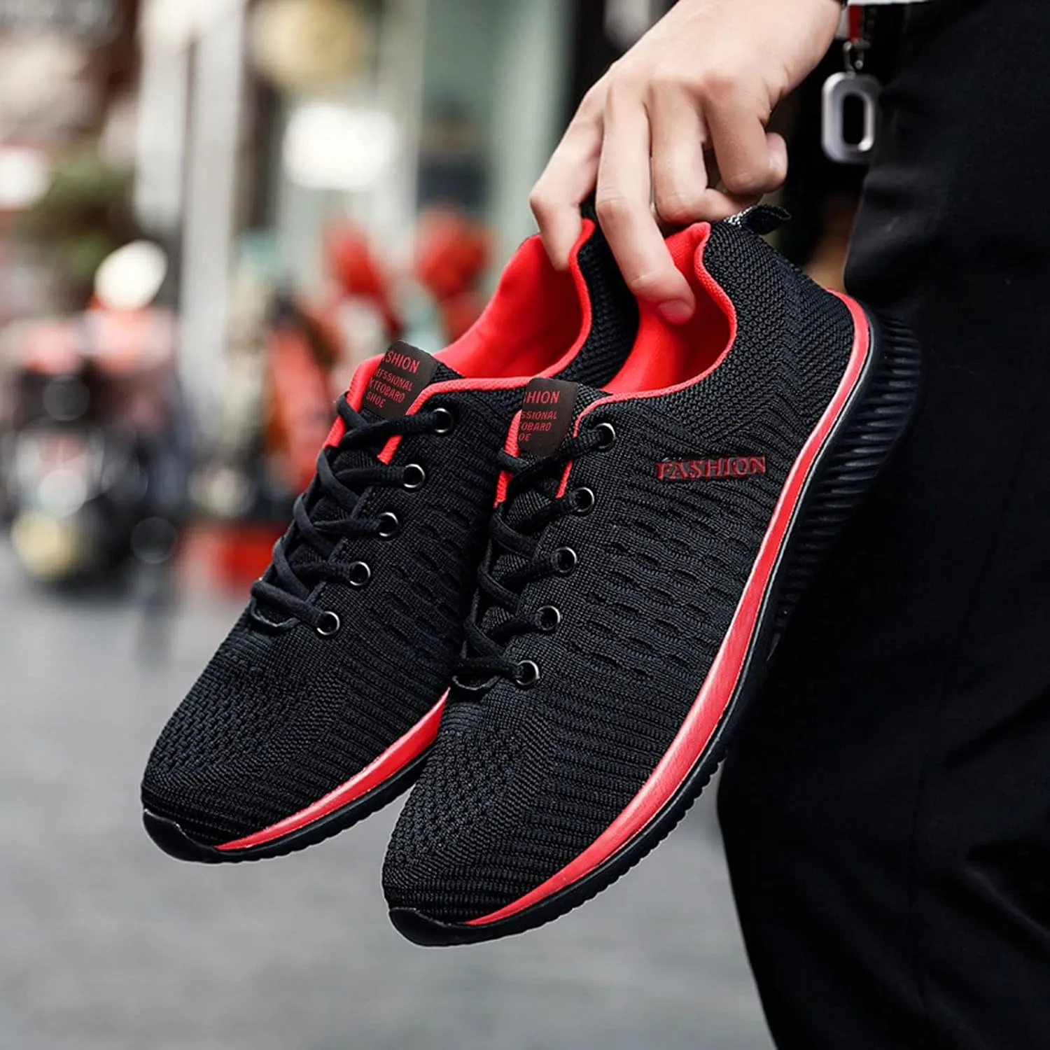 Running Sneakers for Women 2023 Black Womens Non Slip Work Shoes Wide Width Women Running Shoes Black and White Sneakers for Women Wide Width Black Women's Slip Resistant Shoes Size 8.5 Wide